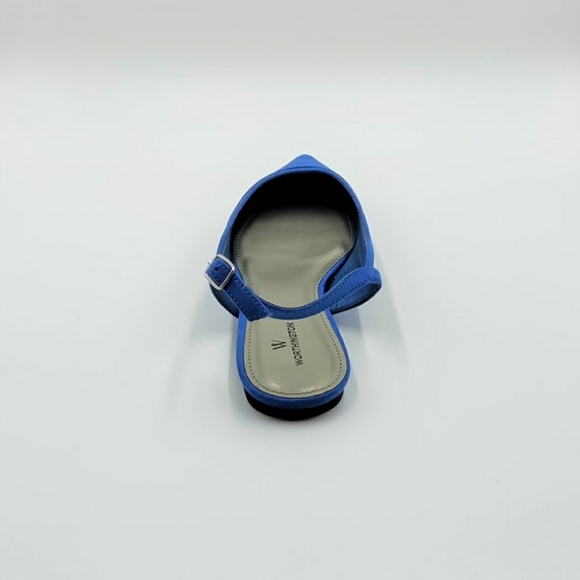 Worthington Gibby CobaltPointed Toe Ballet FlatsSize 9.5M Women's, Blue New N - Picture 2 of 5